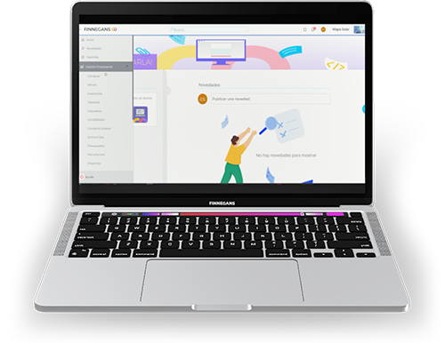 Notebook con Finnegans GO